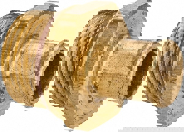 5/8 x M27 Pipe, 150 psi, Brass ISO Port Adapter