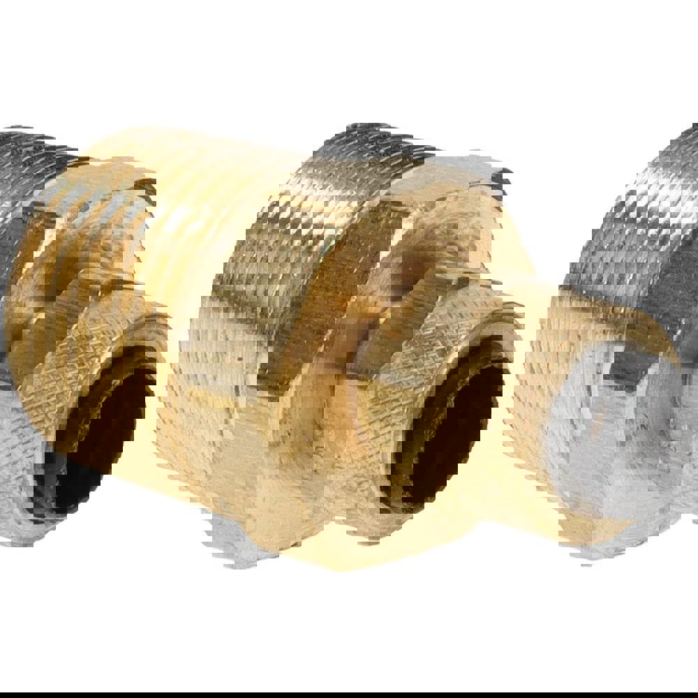Compression Tube Connector: 3/8-18