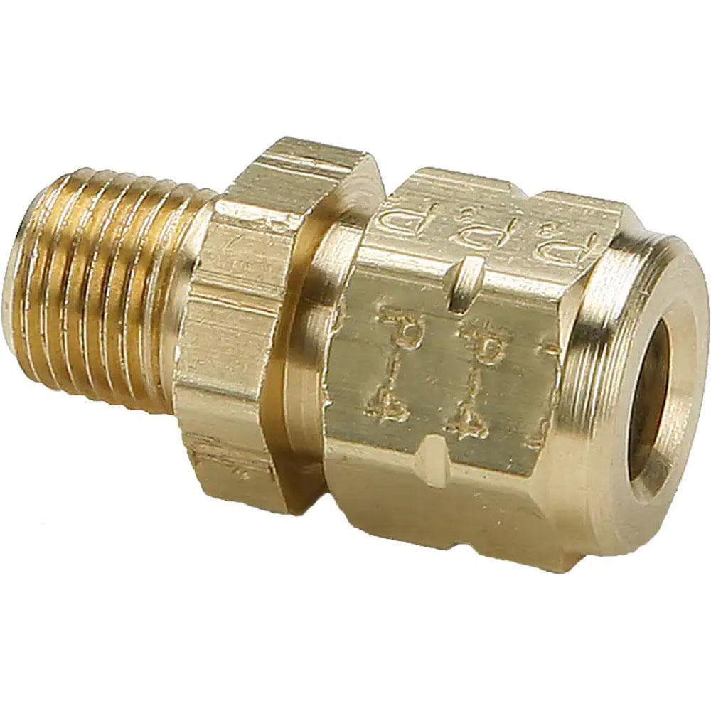 Compression Tube Connector: 1/2-14