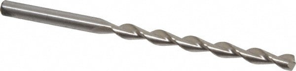 Jobber Length Drill Bit: #8 (0.1990) Dia, 135 deg, HSS