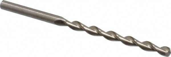Jobber Length Drill Bit: #10 (0.1935) Dia, 135 deg, HSS
