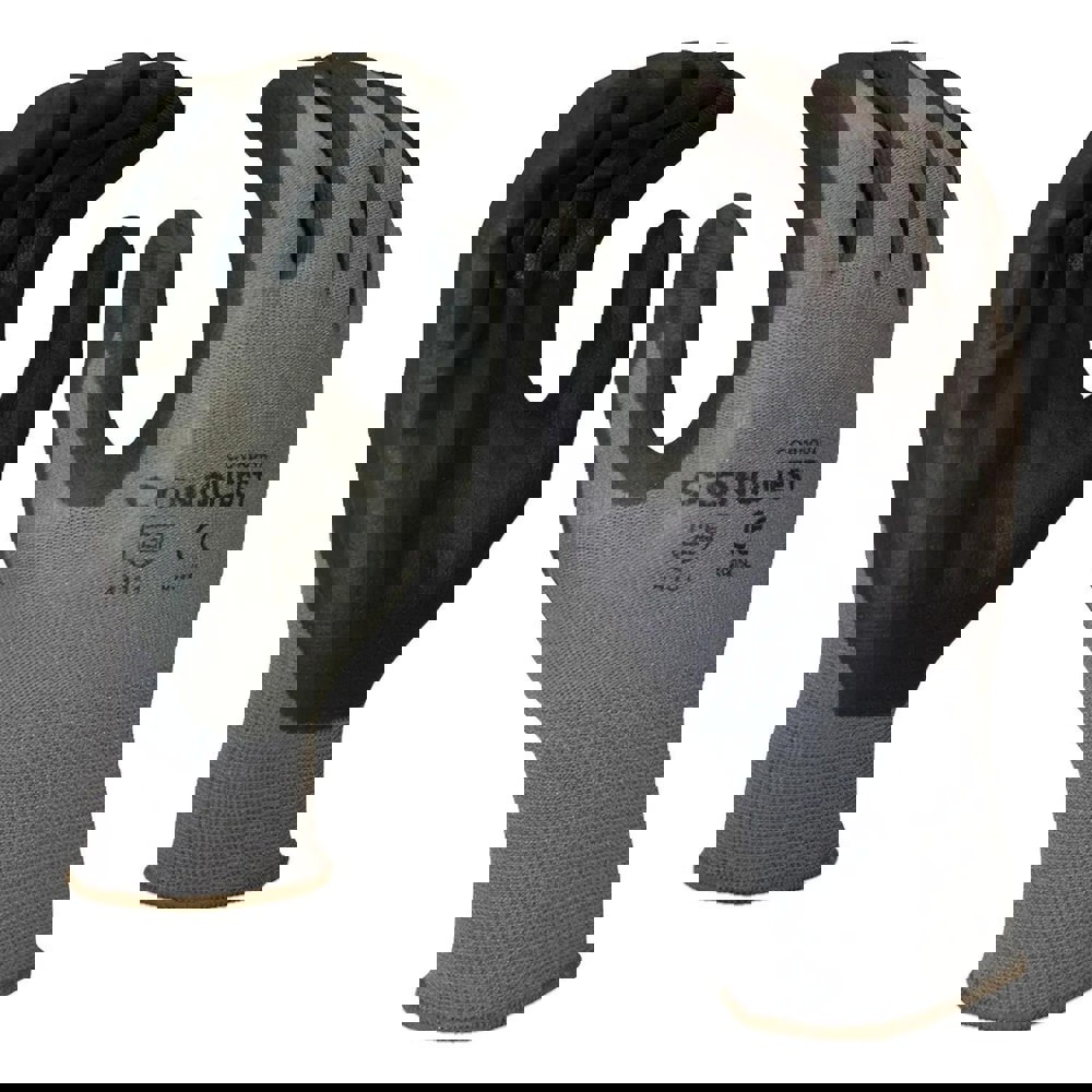 General Purpose Work Gloves: X-Large, Nitrile Coated, Polyurethane Blend