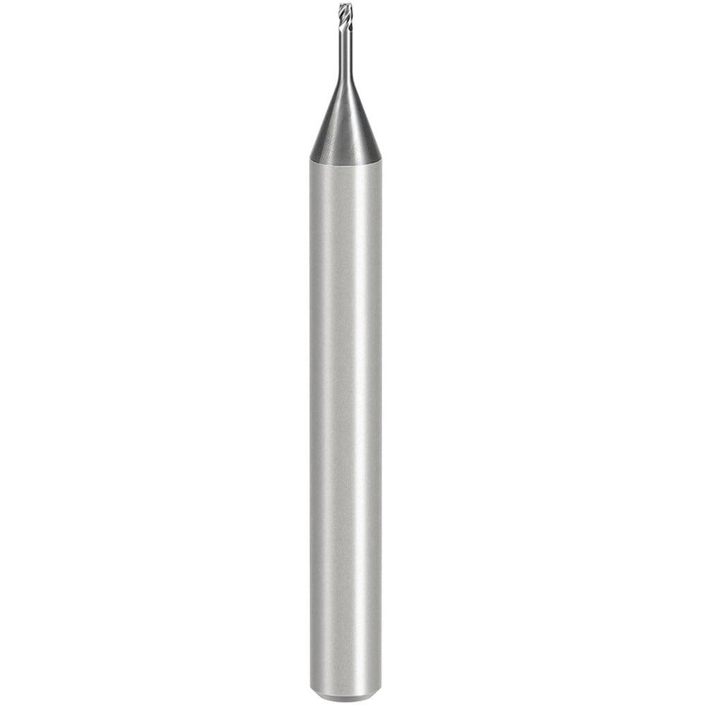 Square End Mills; Mill Diameter (mm): 0.20 ; Mill Diameter (Decimal Inch): 0.0079 ; Number Of Flutes: 3 ; End Mill Material: Solid Carbide ; Length of Cut (Decimal Inch): 0.0118 ; Length of Cut (mm): 0.30