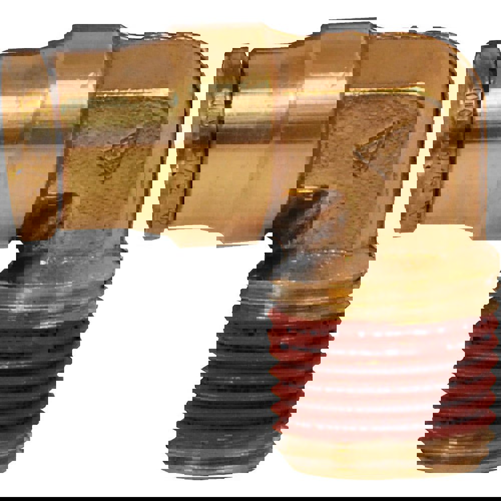 Pneumatic Hose Fittings & Couplings; Fitting Type: Elbow ; Type: Elbow ; Interchange Type: Universal ; Thread Type: NPTF ; Material: Brass ; Thread Standard: Male NPT