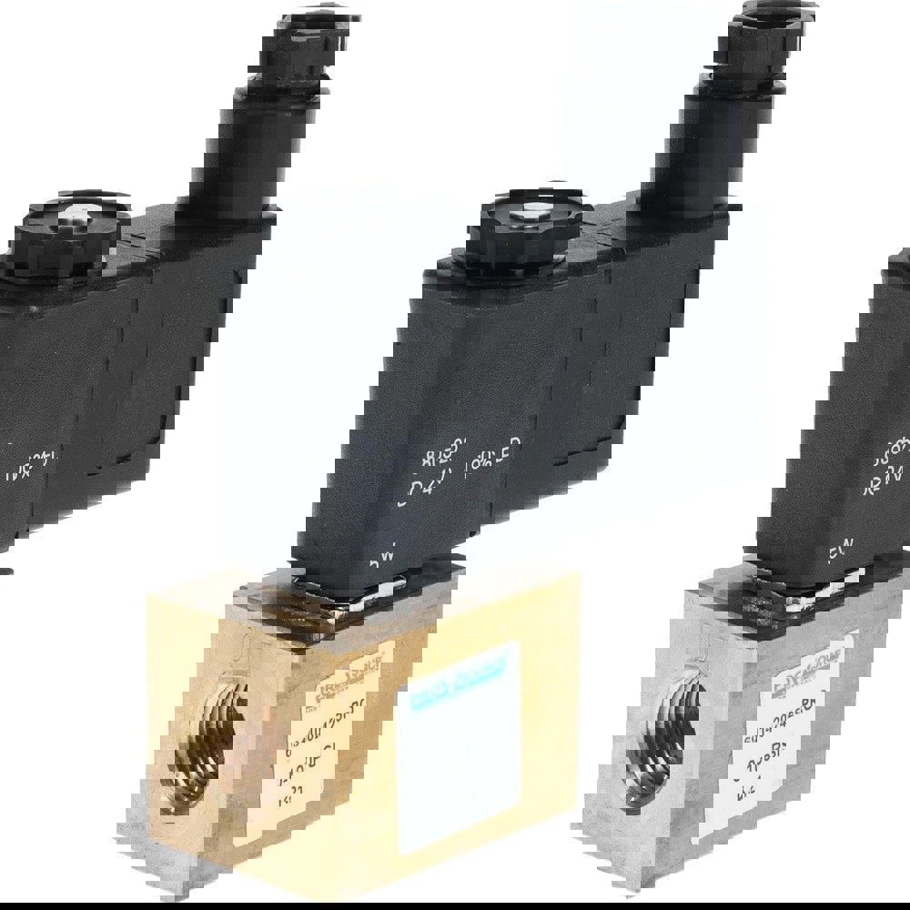 Stacking Solenoid Valve: Direct Acting, 2-Way, 2 Position, Spring Return