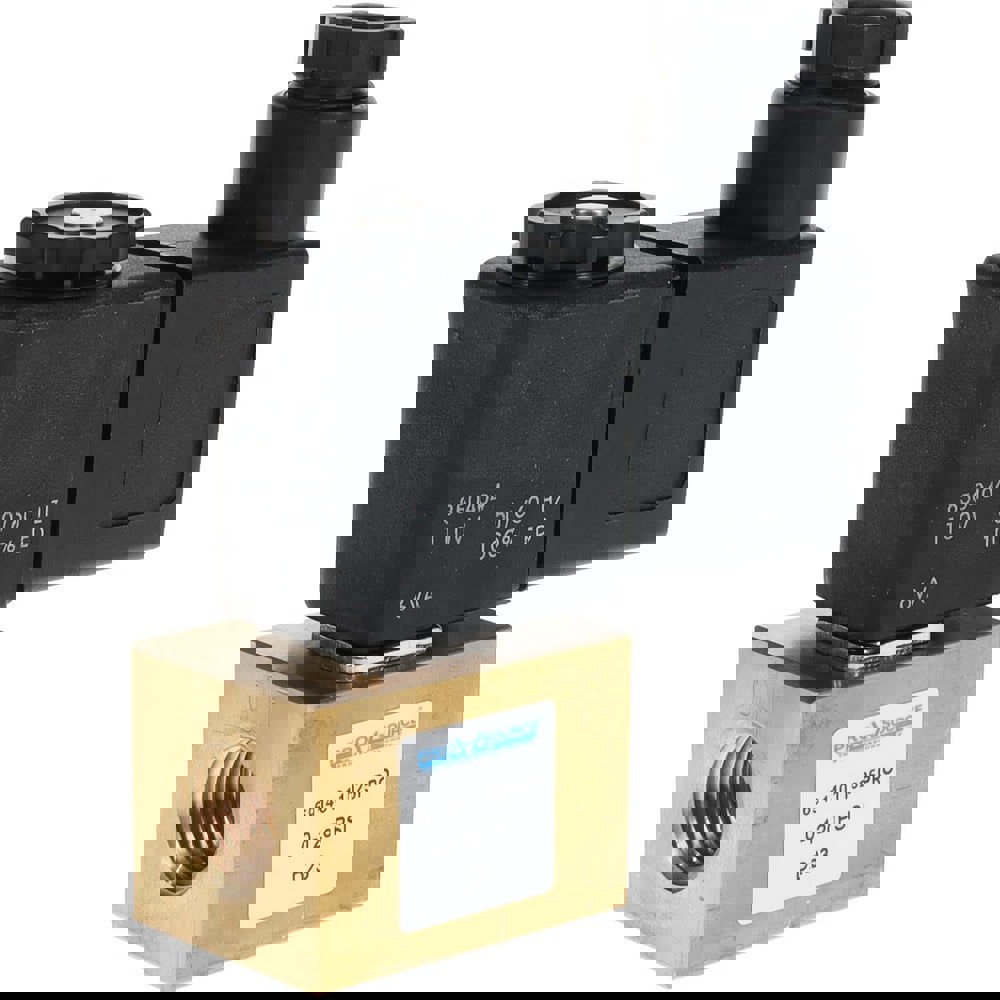 Stacking Solenoid Valve: Direct Acting, 2-Way, 2 Position, Spring Return