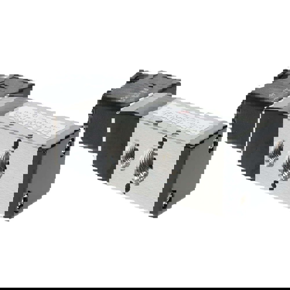 Stacking Solenoid Valve: Internal Pilot, 3-Way, 2 Position, Spring Return