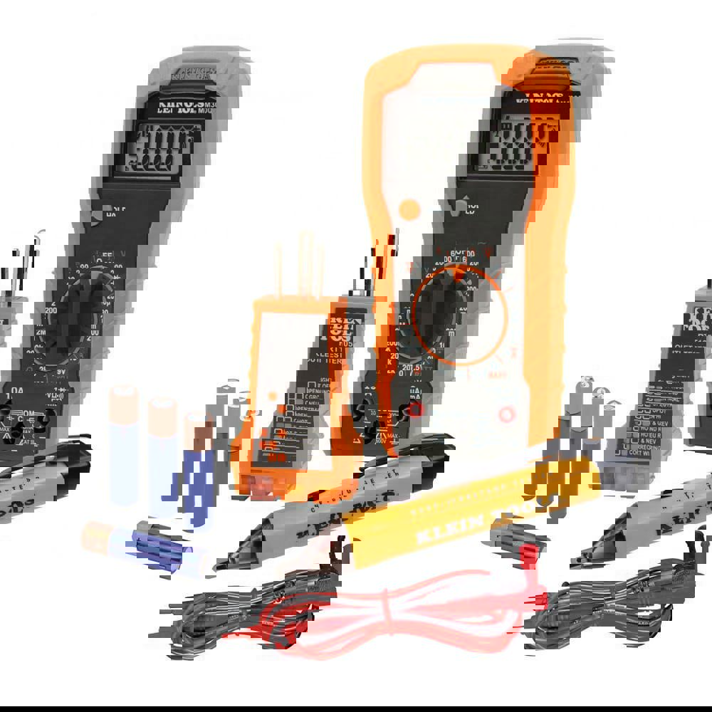 Electrical Test Equipment Accessories; Accessory Type: Receptacle Tester ; For Use With: Klein Tools Meters or Any Brand ; Color: Orange; Black