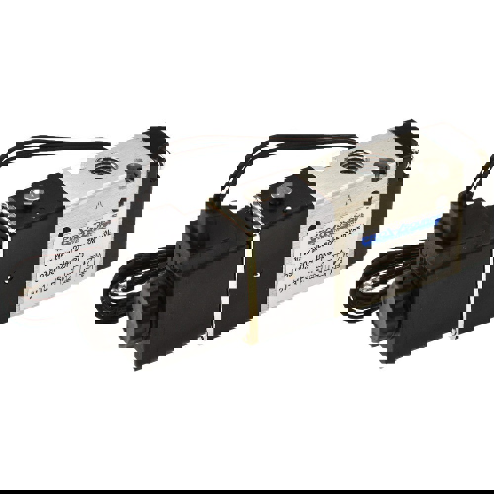 Stacking Solenoid Valve: Internal Pilot, 3-Way, 2 Position, Spring Return