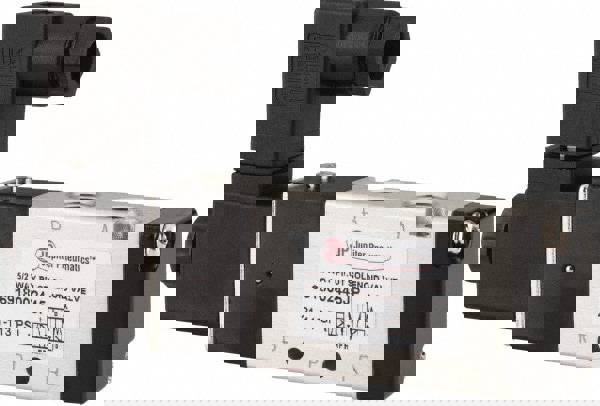 Stacking Solenoid Valve: Internal Pilot, 5-Way, 2 Position, Spring Return