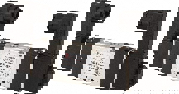 Stacking Solenoid Valve: Internal Pilot, 5-Way, 2 Position, Solenoid Return