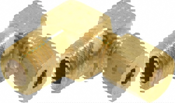 Compression Tube Male Elbow: 1/8