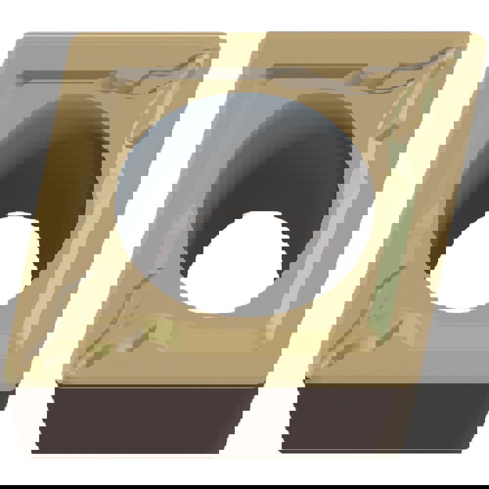 Turning Inserts; Relief Angle: 7.000 ; Insert Style: CCMT ; Corner Radius (mm): 0.40 ; Corner Radius (Inch): 1/64 ; Corner Radius (Decimal Inch): 0.0156 ; Included Angle: 80.00