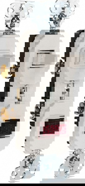 1 Pole, 120/125 VAC, 15 Amp, Flush Mounted, Ungrounded, Tamper Resistant Combination Switch with Pilot Light