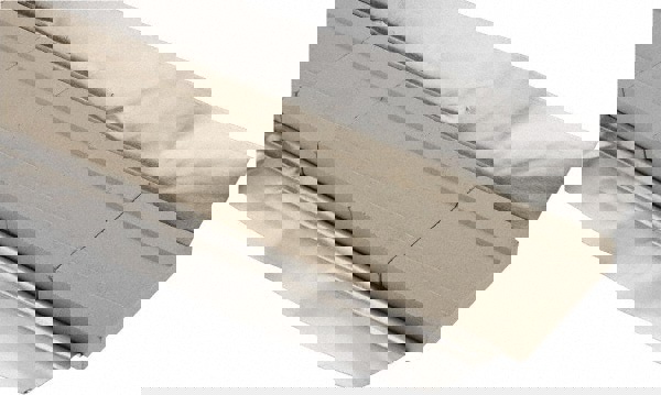 16 Packaging Feet per Box, 2 Inch Long, Grooved Ceramic Weld Backing