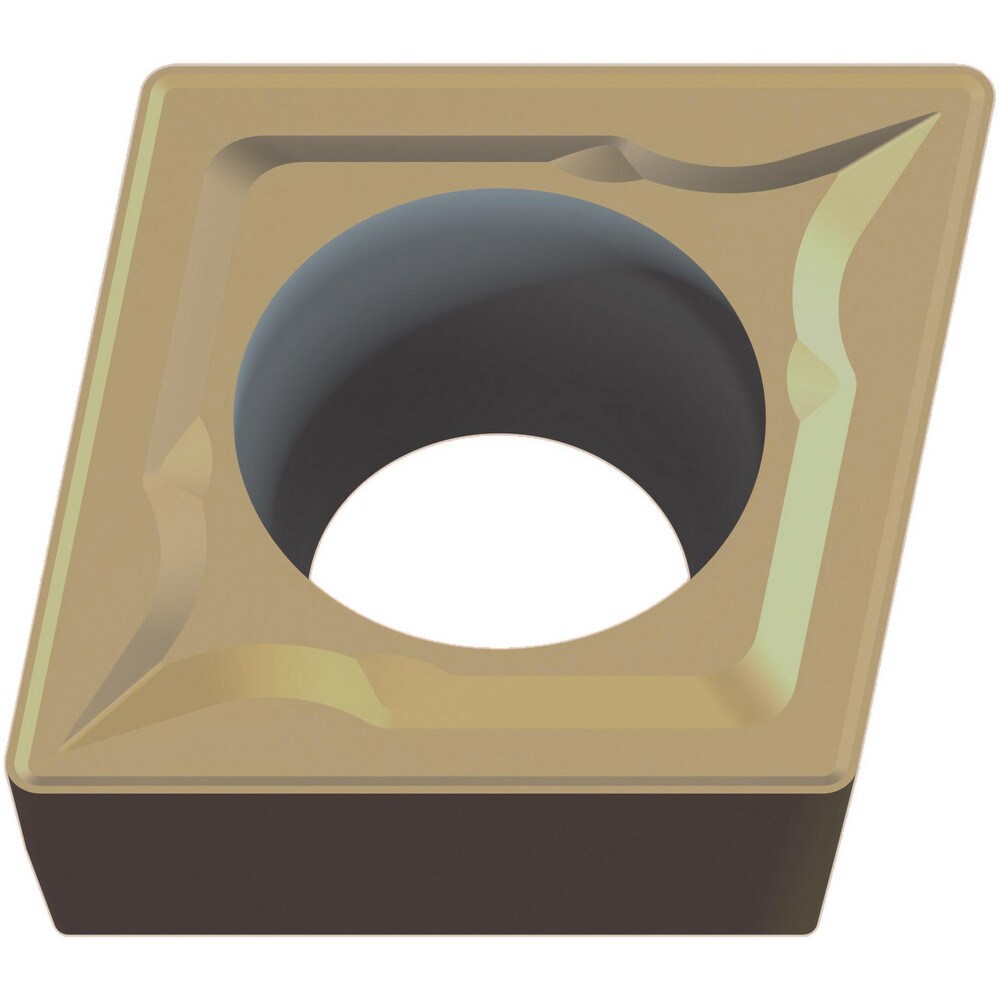 Turning Inserts; Relief Angle: 7.000 ; Insert Style: CCMT ; Corner Radius (mm): 0.40 ; Corner Radius (Inch): 1/64 ; Corner Radius (Decimal Inch): 0.0156 ; Included Angle: 80.00