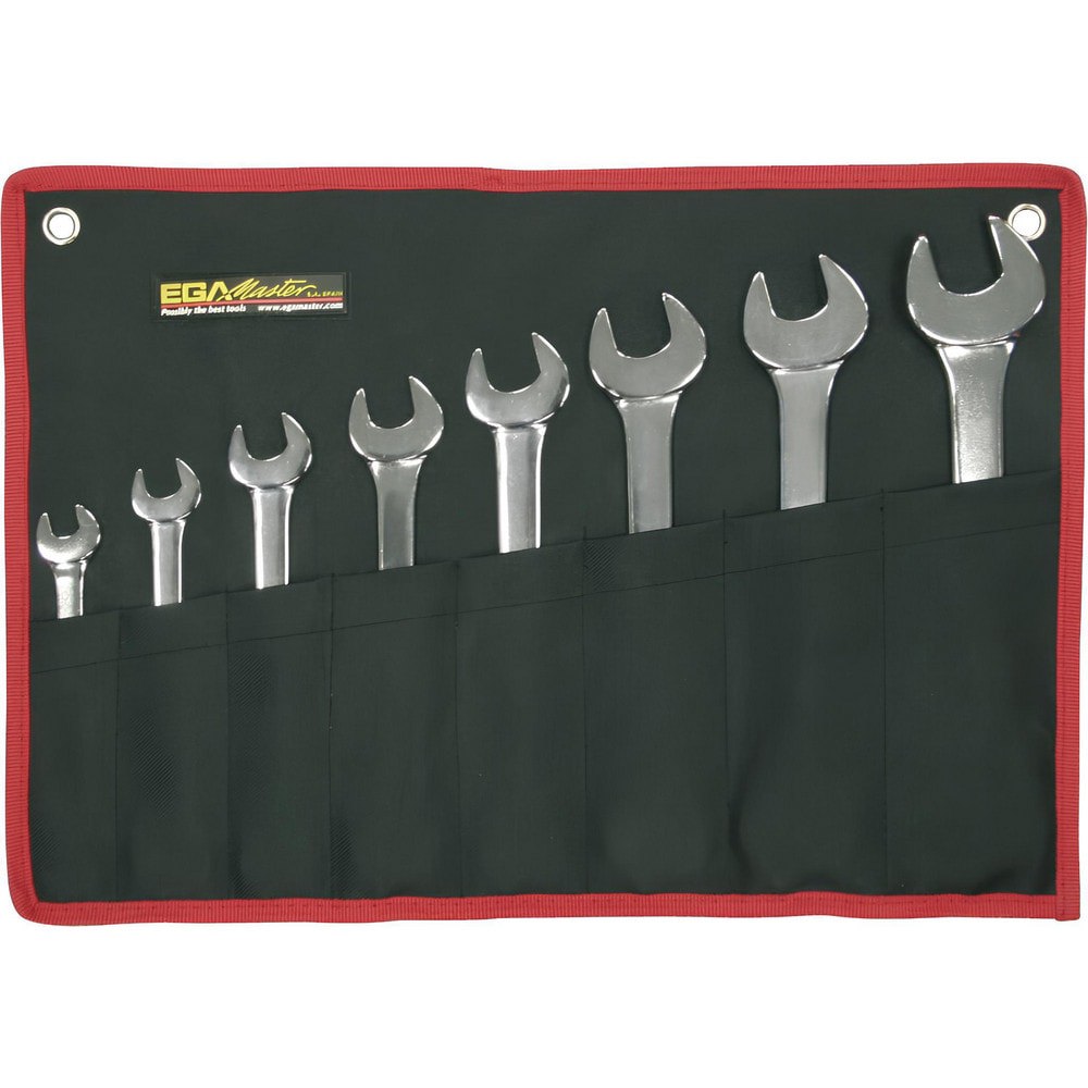 Wrench Sets; System Of Measurement: Imperial ; Container Type: Canvas Pouch ; Wrench Size: 1/4 to 1-1/4 ; Material: Vanadium Steel ; Non-sparking: No ; Corrosion-resistant: No