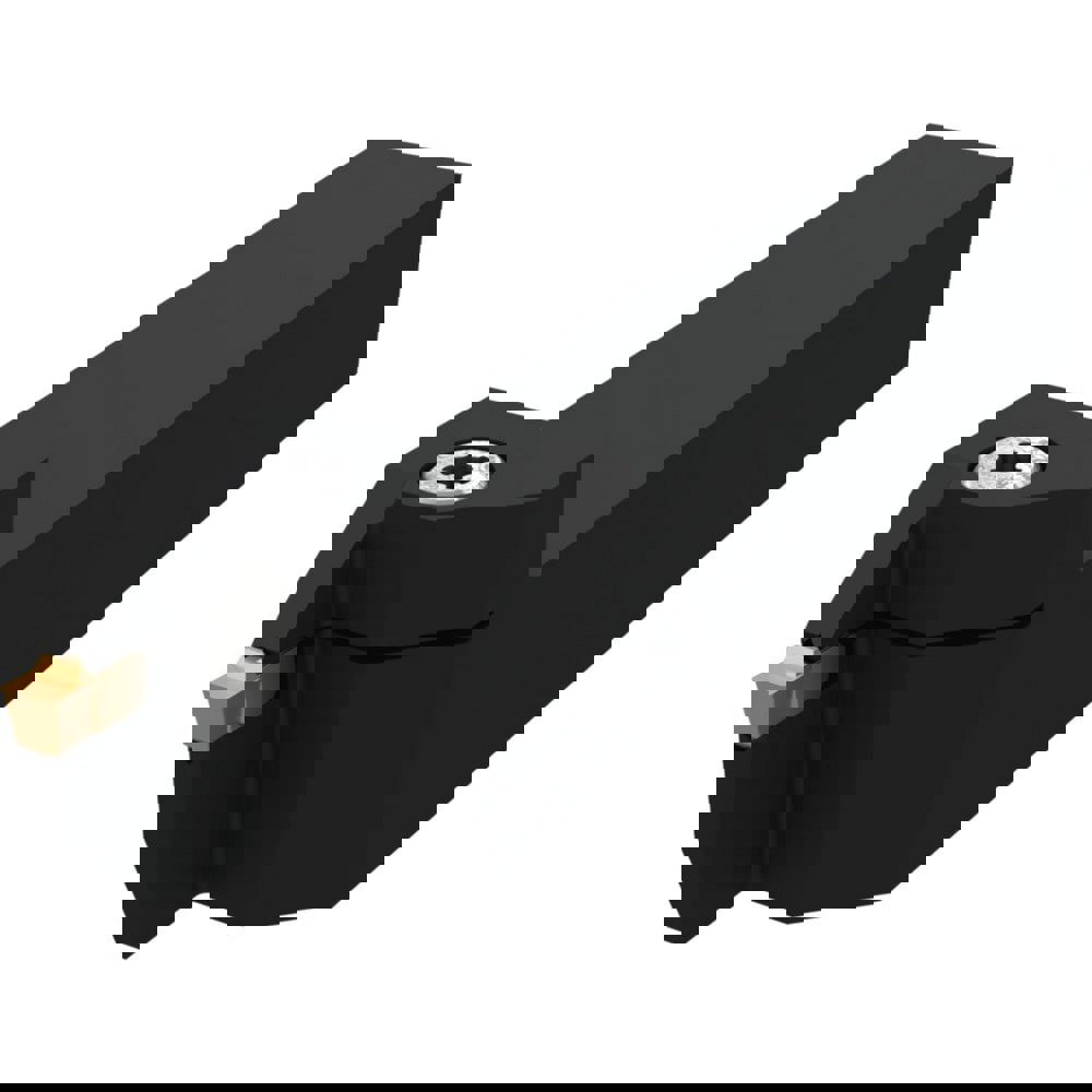 Indexable Grooving-Cutoff Toolholder: WGCSMR2020K0316, 3 to 3 mm Groove Width, 16 mm Max Depth of Cut, Right Hand