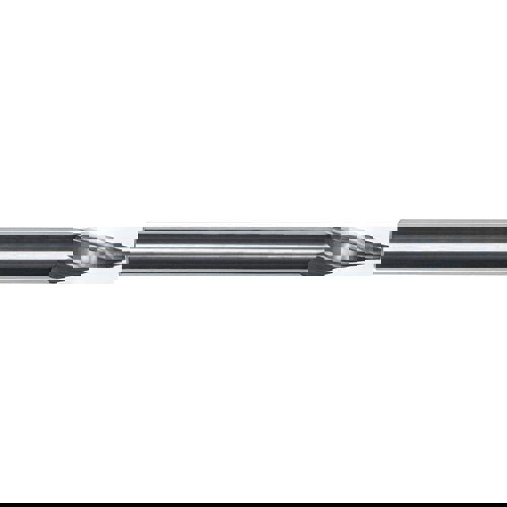 Tapered End Mill: 30 deg Angle per Side, 1/4