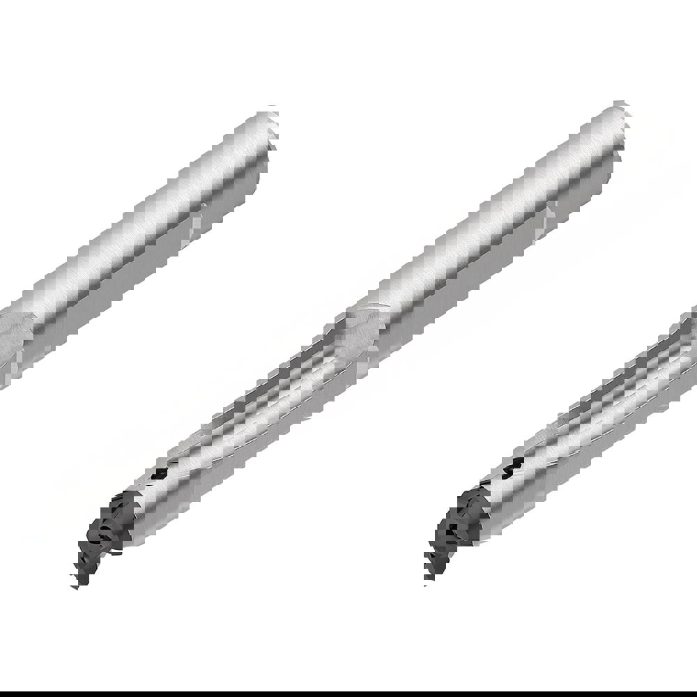 Replaceable-Tip Drill: 11.5 to 12 mm Dia, 36 mm Max Depth, 12 mm Weldon Flat Shank