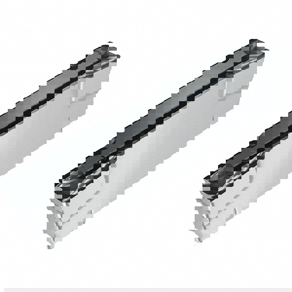 Grooving Inserts; Insert Size Code: GX24 ; Cutting Width (Decimal Inch): 0.1250 ; Cutting Width (mm): 3.18 ; Insert Hand: Neutral ; Insert Material: Carbide ; Manufacturer Grade: WSM23S