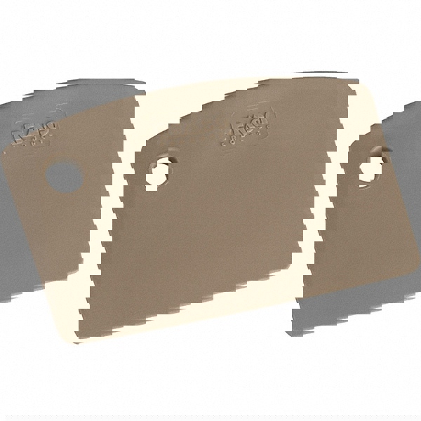 Scrapers & Scraper Sets; Flexibility: Stiff; Blade Type: Straight; Blade Material: Polypropylene; Blade Width (Inch): 5-1/2; Blade Material: Polypropylene; Blade Thickness: 0.3 in; Handle Material: Polypropylene; Overall Length: 3.38 in; Color: Brown; Bla