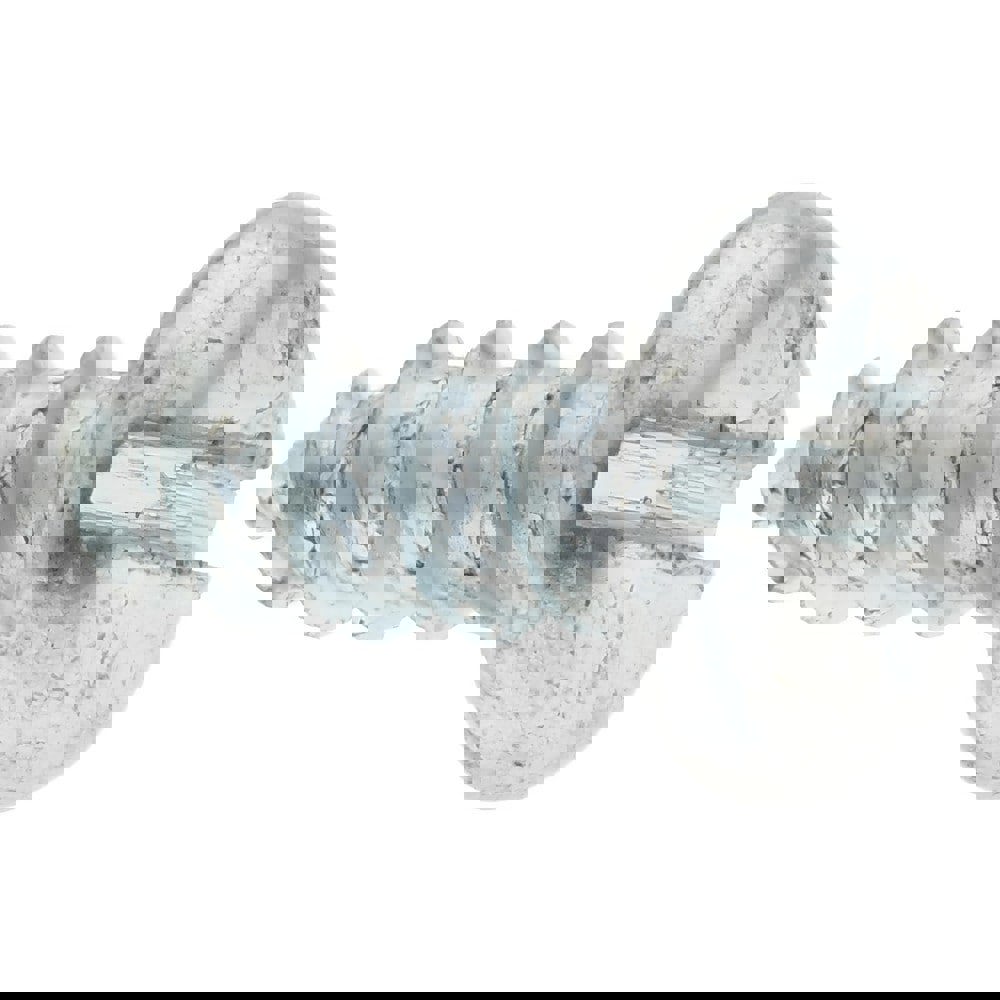 Sheet Metal Screw: #6, Pan Head, Slotted Drive, 3/8