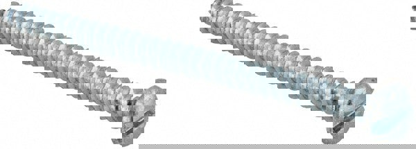 Sheet Metal Screw: #6, Pan Head, Slotted Drive, 2