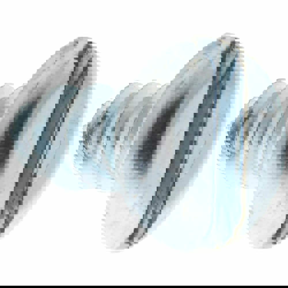 Sheet Metal Screw: #12, Pan Head, Slotted Drive, 1/2