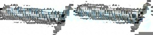 Sheet Metal Screw: #12, Pan Head, Slotted Drive, 2