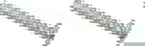 Sheet Metal Screw: #12, Pan Head, Slotted Drive, 3