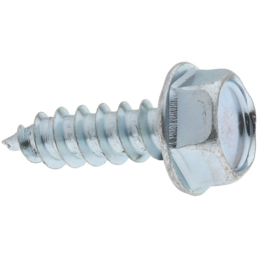 Sheet Metal Screw: 5/16, Hex Head, Hex Drive, 1