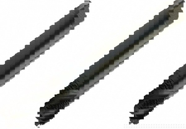 Extension Pipe Tap: 1/16-27 NPT, 3 Flutes, High Speed Steel