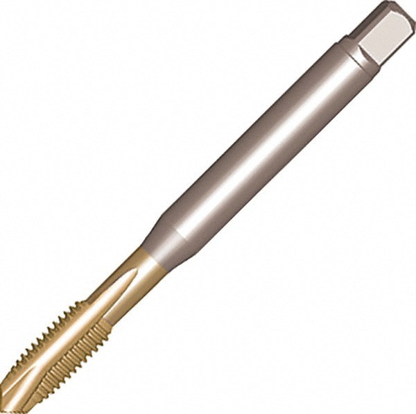 Spiral Point Tap: 1/4-20 UNC, 3 Flutes, Plug, 3BX Class of Fit, High Speed Steel, Uncoated