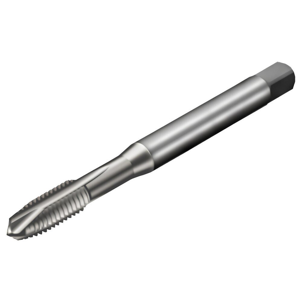 Spiral Point Tap: 5/16-24 UNF, 3 Flutes, Plug Chamfer, 3BX Class of Fit, Powdered Metal High-Speed Steel, Bright/Uncoated