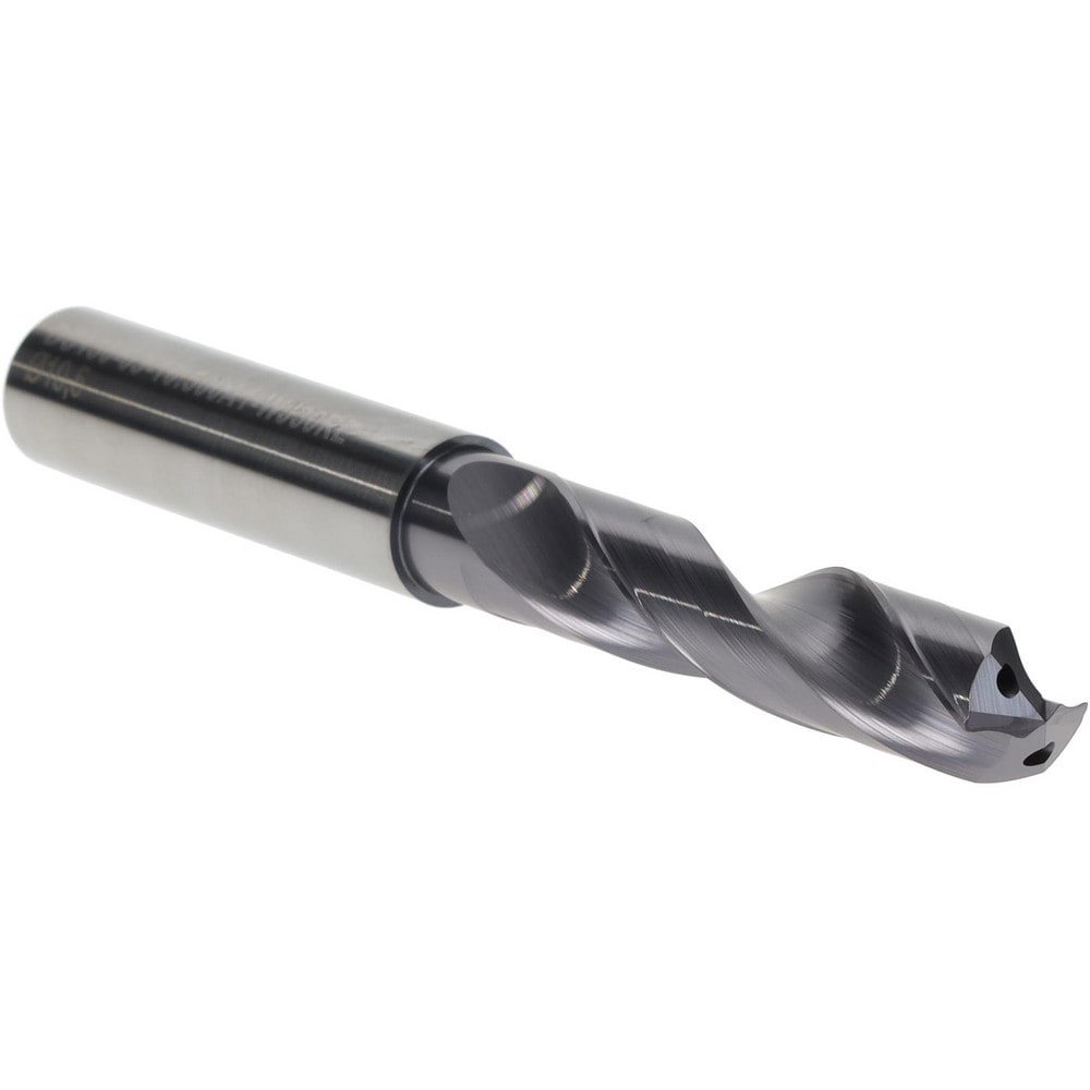 Screw Machine Length Drill Bit: 10.50 mm (0.4134) Dia, 140 deg, Solid Carbide