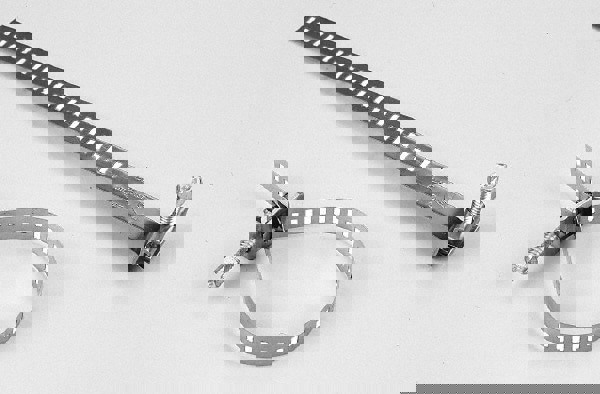 Worm Gear Clamp: SAE 72, 1-3/4 to 5