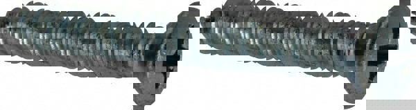 Sheet Metal Screw: #10, Oval Head, Phillips Drive, 1-1/2