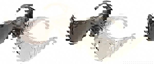 Safety Glass: Anti-Fog & Scratch-Resistant, Clear Lenses, Full-Framed, UV Protection