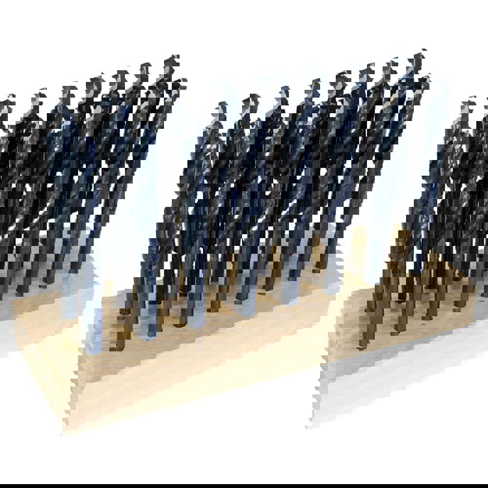 Drill Bit Set: Reduced Shank Drill Bits, 16 Pc, 1