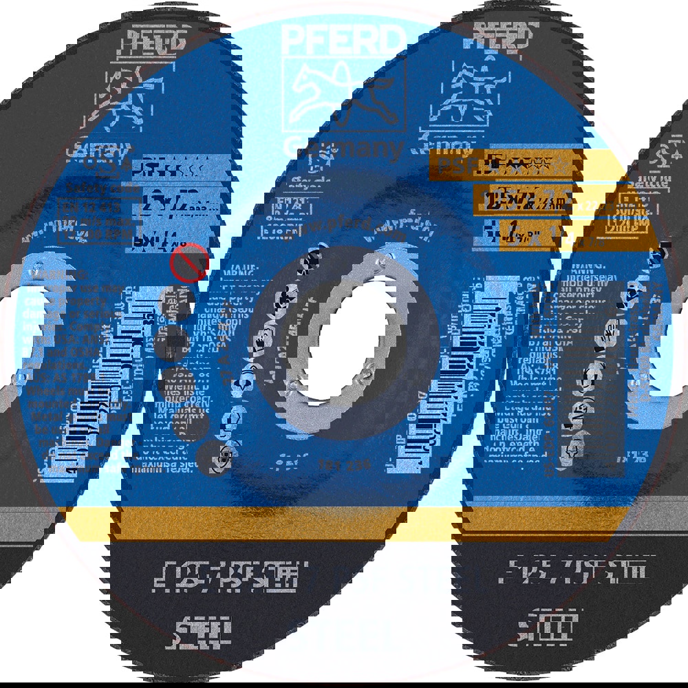 Depressed Grinding Wheel: Type 27, 5