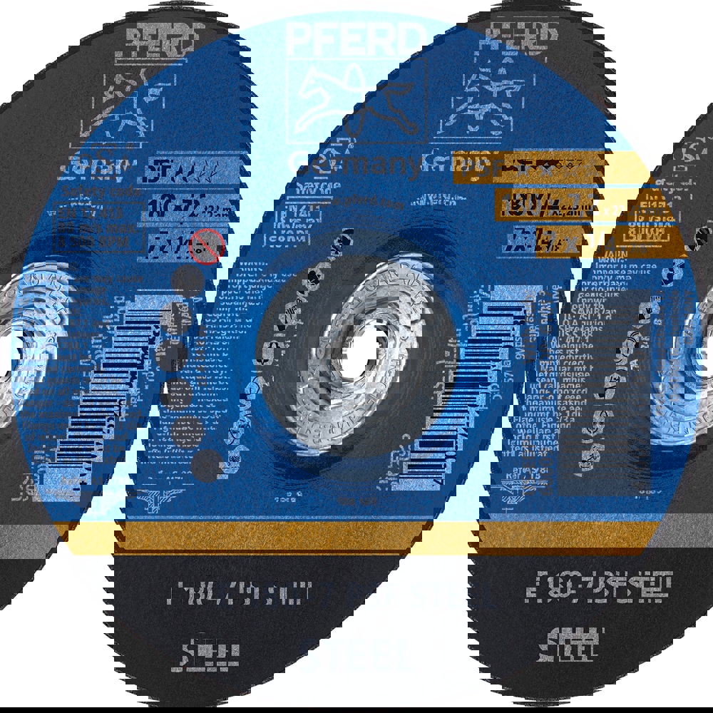 Depressed Grinding Wheel: Type 27, 7