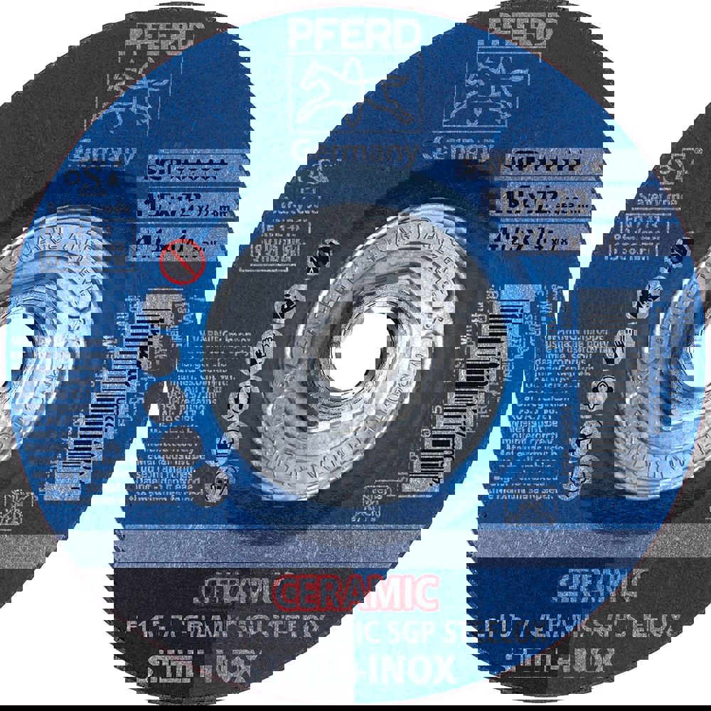 Depressed Grinding Wheel: Type 27, 4-1/2