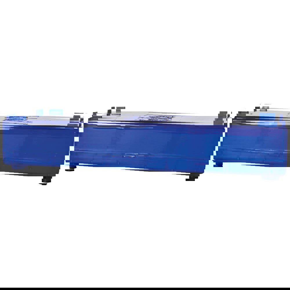 8 x 3 x 1/2 In. Blue Hinged Box for Stones 8 x 3 x 1/2