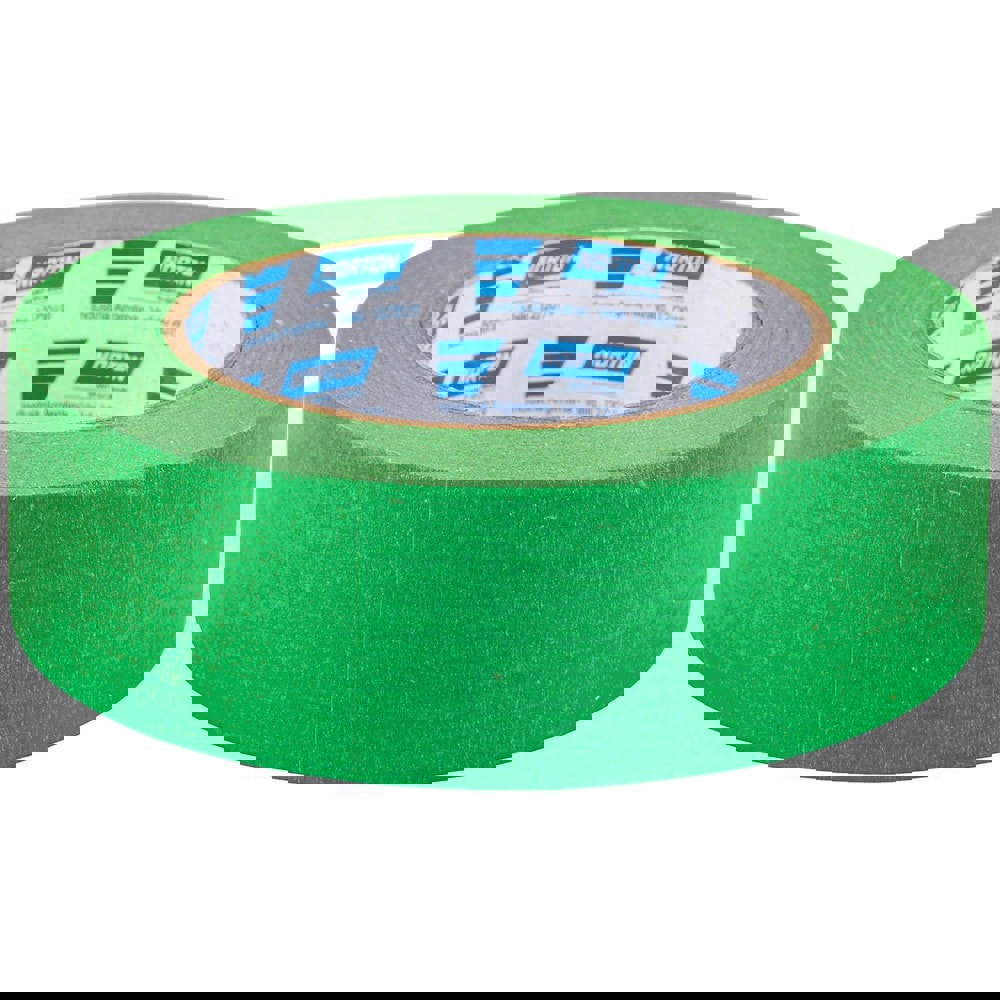 Masking Tape: 54.7 yd Long, 0.01 mil Thick, Green