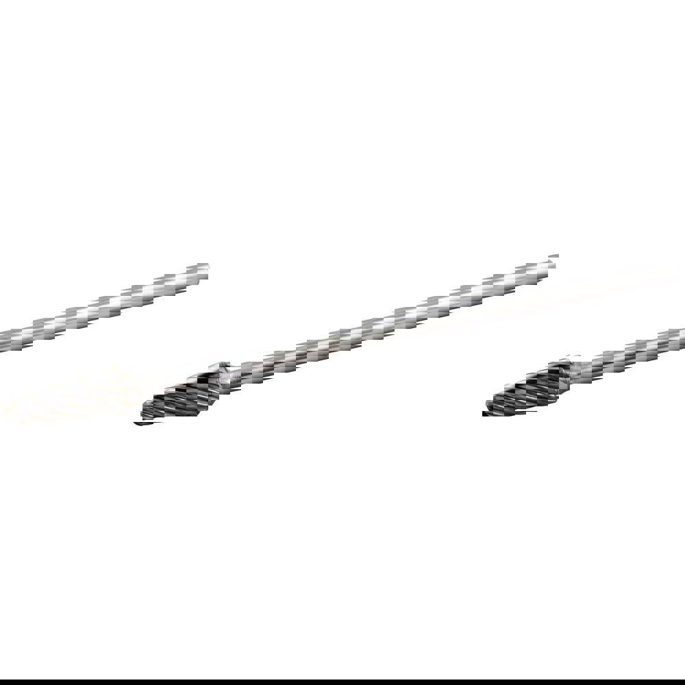 1/2 x 1 1/4 x 6 In. Ball Nose Cone AC SL-4 NF Carbide Burr