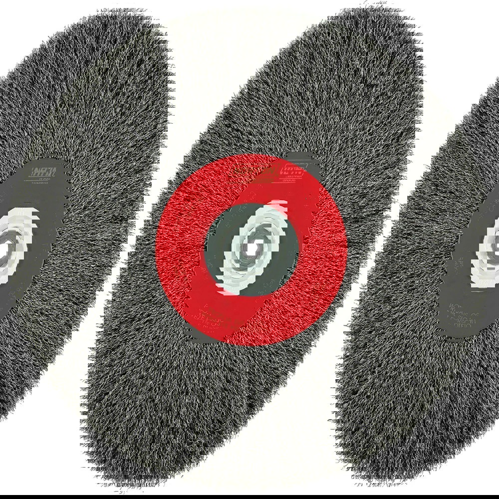 12 x 0.012 x 1/2-2 x 2 x 2 In. BlueFire CS Crimped Wire Bench Wheel Brush