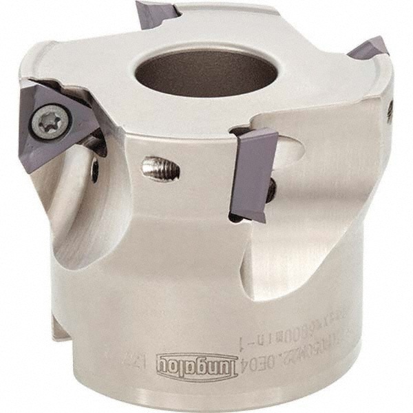 Indexable Square-Shoulder Face Mill: TPA10r200U0075A04, 2'' Cut Dia, 0.3940