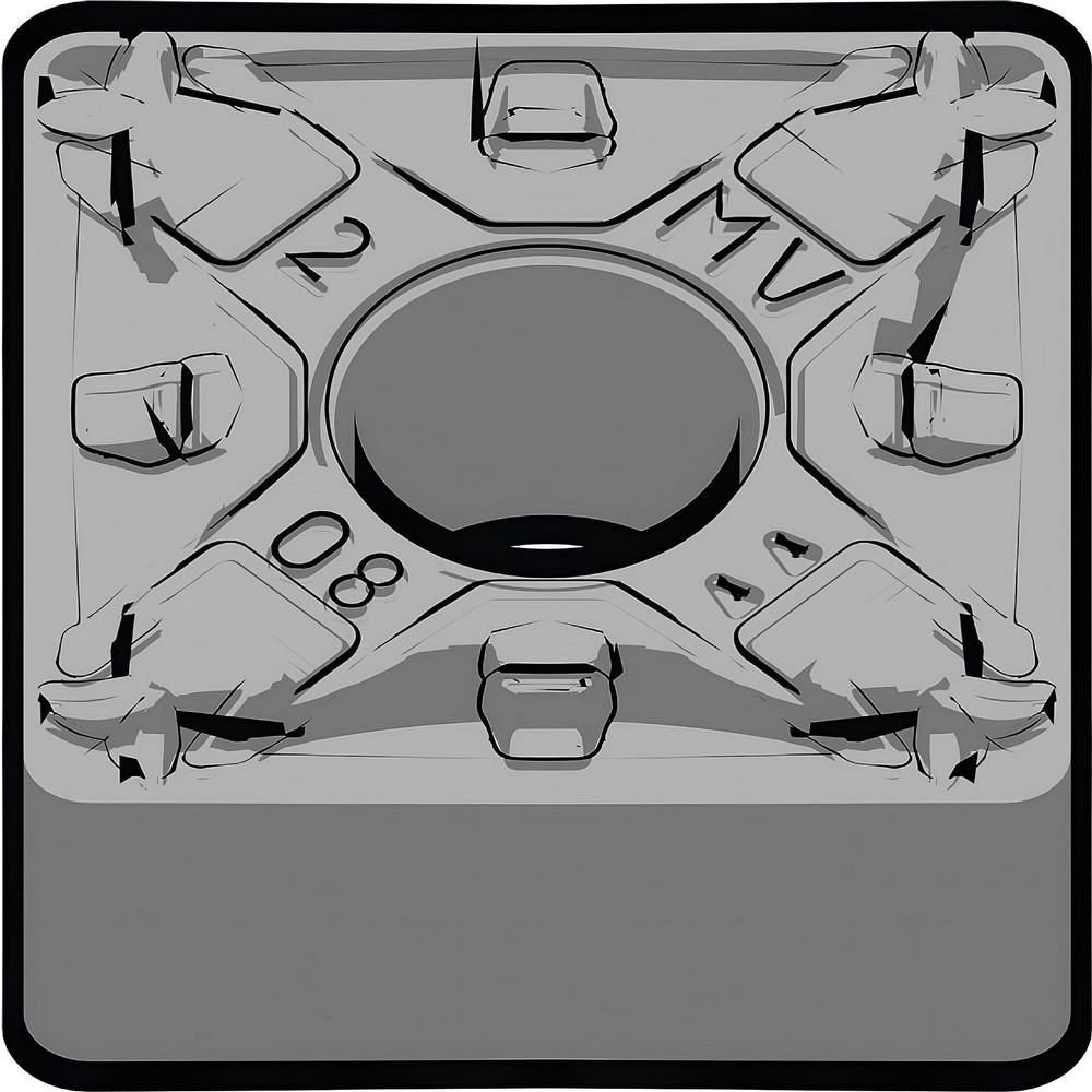 Turning Insert: SNMG432MV KCP40B, Carbide