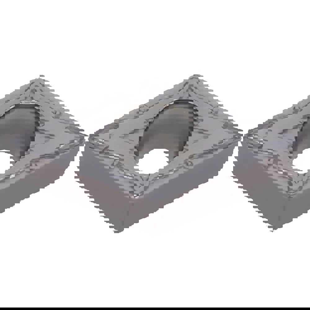 Turning Inserts; Relief Angle: 70 ; Insert Style: DCMT ; Corner Radius (Inch): 1/128 ; Corner Radius (Decimal Inch): 0.0078 ; Included Angle: 55degree ; Manufacturer Grade: NS9530